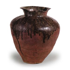 Tokoname ware: jar.