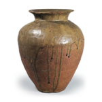 Tokoname ware: jar.