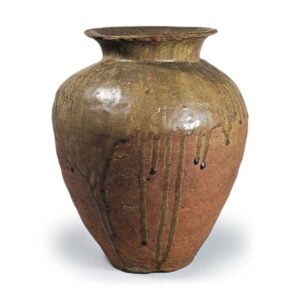 Tokoname ware: jar.