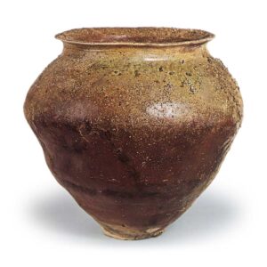 Tokoname ware: jar.