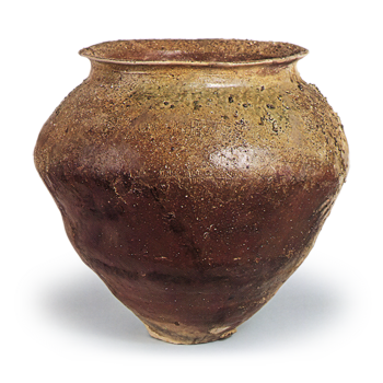 Tokoname ware: jar.