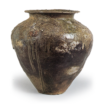 Tokoname ware: jar.