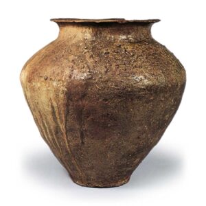 Tokoname ware: jar.