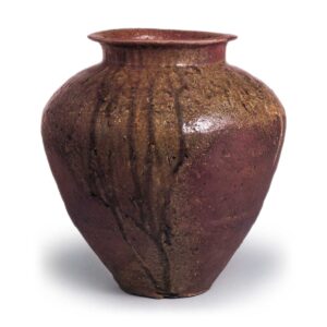 Tokoname ware: jar.