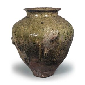 Tokoname ware: jar.