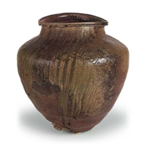 Tokoname ware: jar.