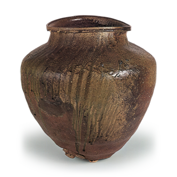 Tokoname ware: jar.