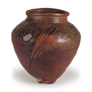 Tokoname ware: jar.