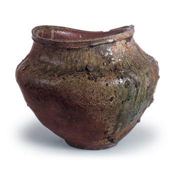 Tokoname ware: jar.