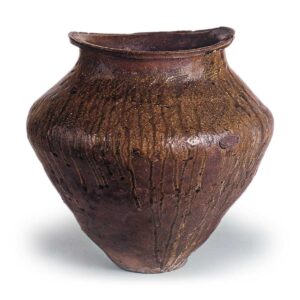 Tokoname ware: jar.