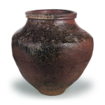 Tokoname ware: jar.