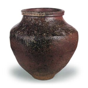 Tokoname ware: jar.