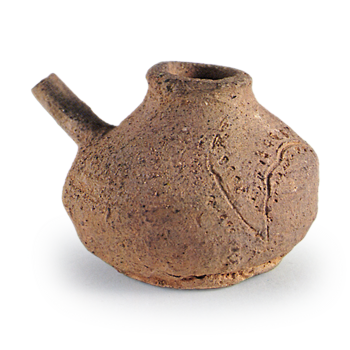 Tokoname ware: water dropper.