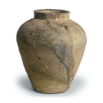 Sanage ware: short-neck jar.