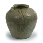 Sanage ware: short-neck jar.