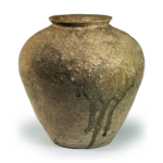 Sanage ware: short-neck jar.