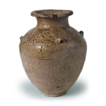 Sanage ware: jar with four handles.