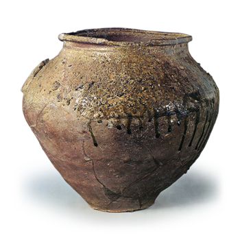 Koshiyama ware: jar.