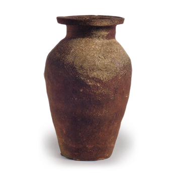 Echizen ware: jar.