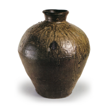 Echizen ware: jar.