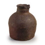 Echizen ware: ohaguro (tooth-stain pigment) jar.