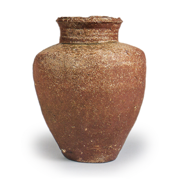 Echizen ware: jar.