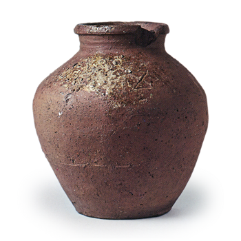 Echizen ware: jar.