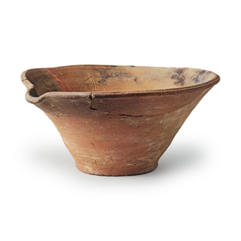 Echizen ware: mortar.