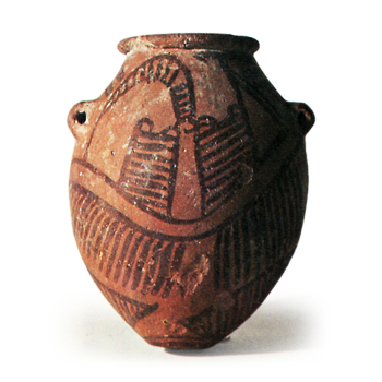 Saimondoki (Painted earthenware)