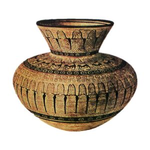 Saimondoki (Painted earthenware)