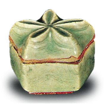 Celadon glazed celadon bellflower vase