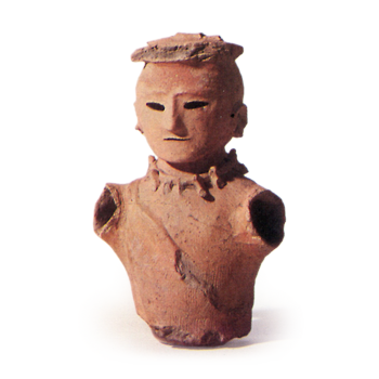 Haniwa (terra-cotta tomb figurine)