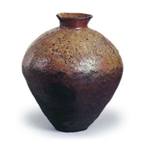 Echizen ware: jar.