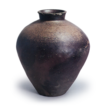 Echizen ware: jar.