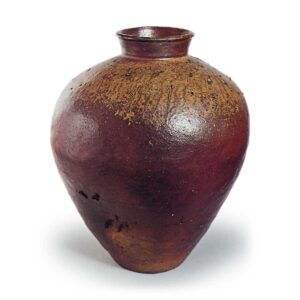 Echizen ware: jar.