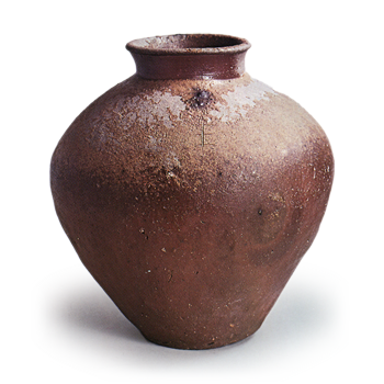 Echizen ware: jar.