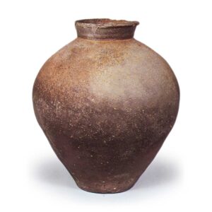 Echizen ware: jar.