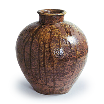 Echizen ware: jar.