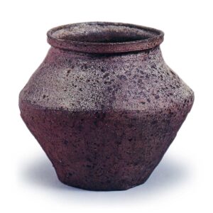 Echizen ware: jar.