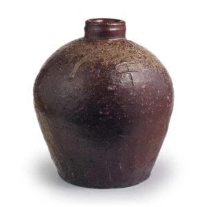 Echizen ware: vase.