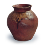 Echizen ware: beaked jar.