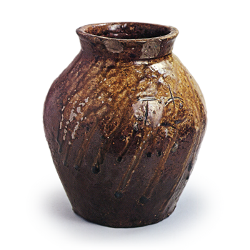 Echizen ware: jar.