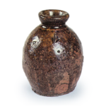 Echizen ware: ohaguro (tooth-stain pigment) jar.