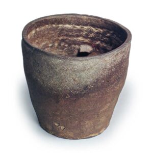 Echizen ware: charcoal brazier.