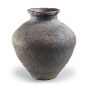 Kaga ware: jar.