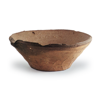 Kaga ware: mortar.