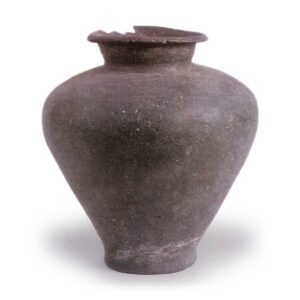 Suzu ware: wine vase. Excavated at Eizenji,