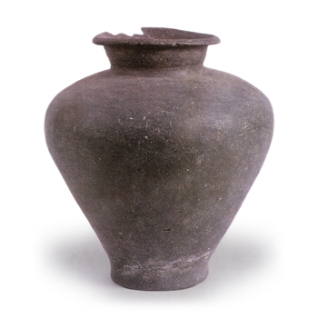 Suzu ware: wine vase. Excavated at Eizenji,