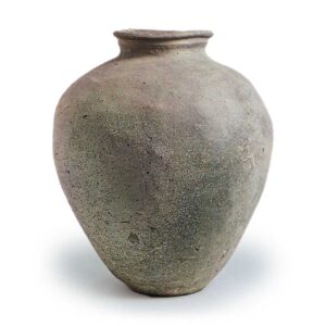 Suzu ware: jar.