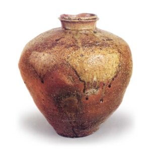 Shigaraki ware: jar.